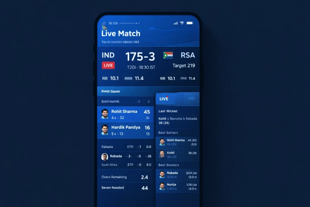 Cricket Live Score