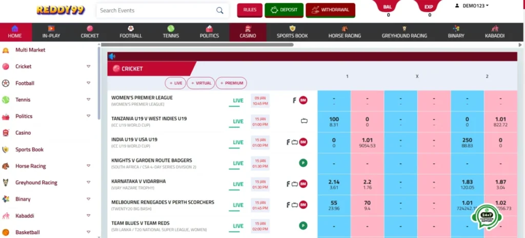 Reddy Anna Book ID Provider