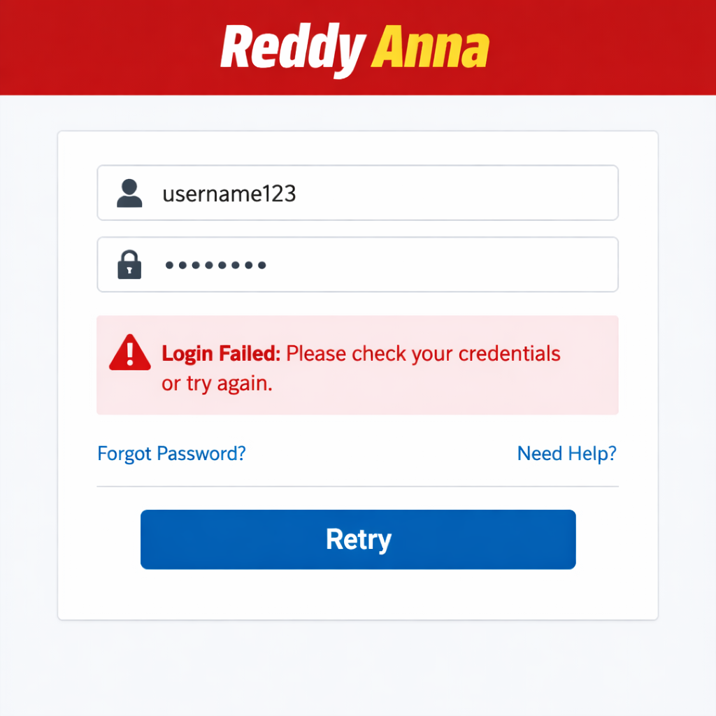 Reddy Anna Login