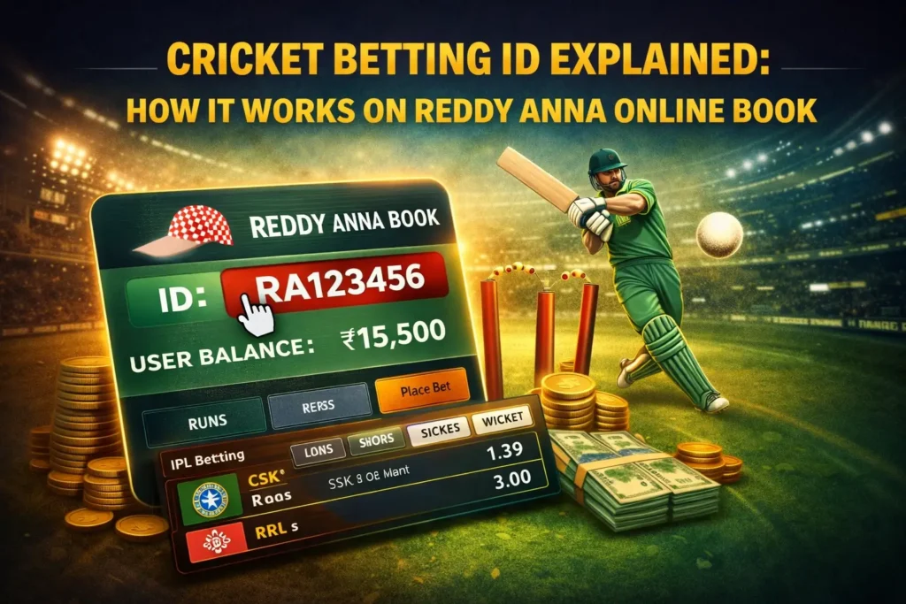 Reddy anna Cricket Betting ID