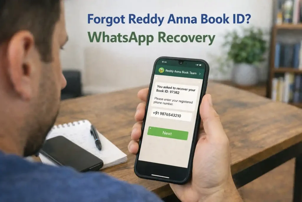 Recover Reddy Anna Book ID