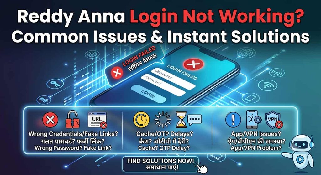 Reddy Anna Login Not Working Common Issues & Instant Solutions